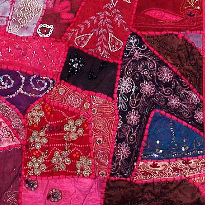 'Pink Fusion' Cotton Wall Hanging