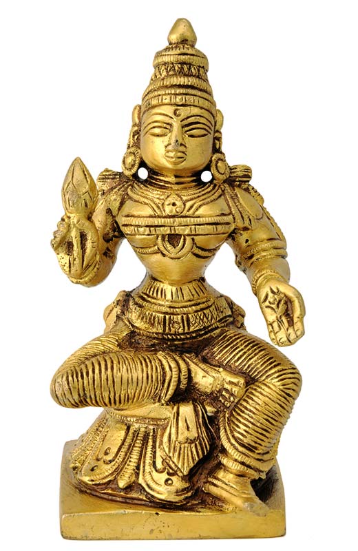 Seated Goddess Lakshmi