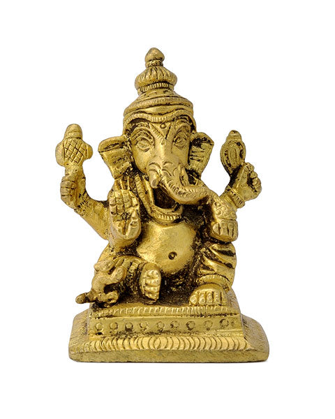 Blessing Lord Ganpati Miniature Statue