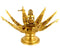 Twenty Four Tirthankaras in Lotus - Brass Statue