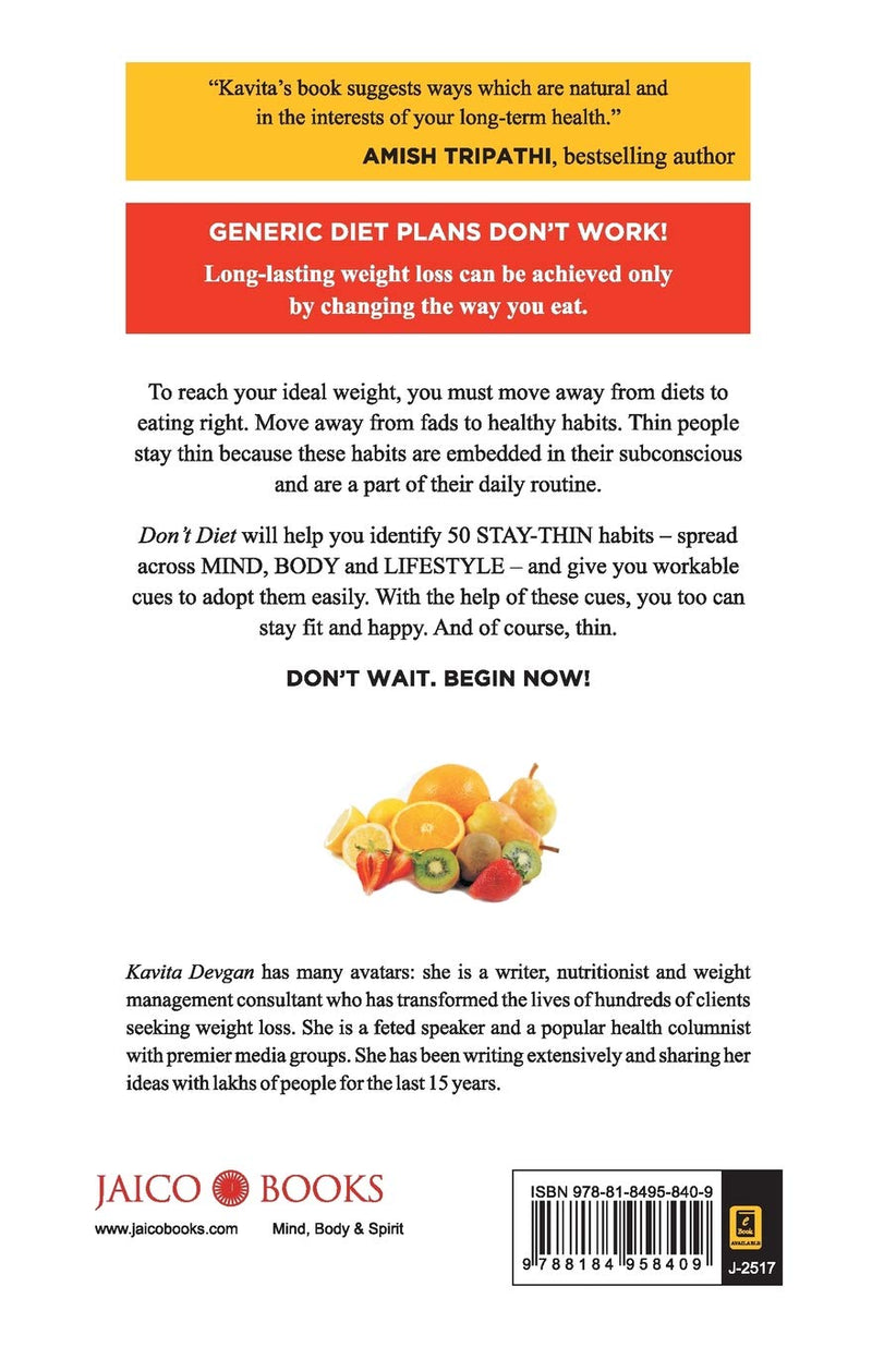 Don’t Diet!