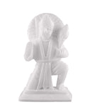 Lord Hanuman in Abhaya Mudra Soft Stone Statue