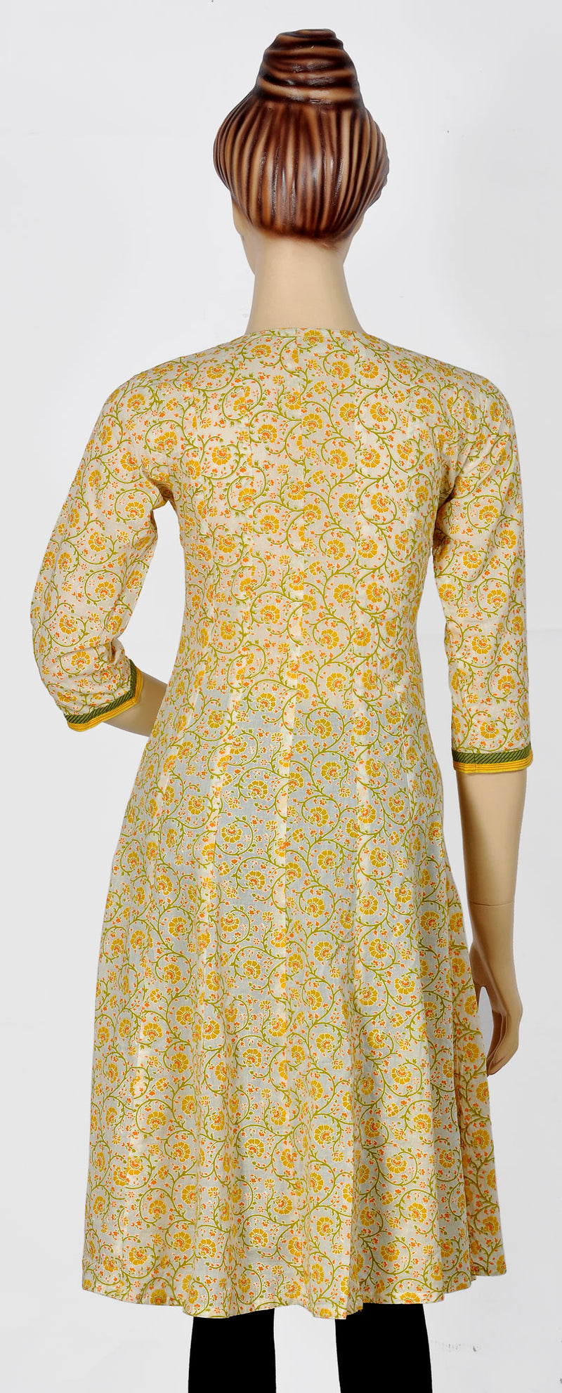 Long Floral Kurta