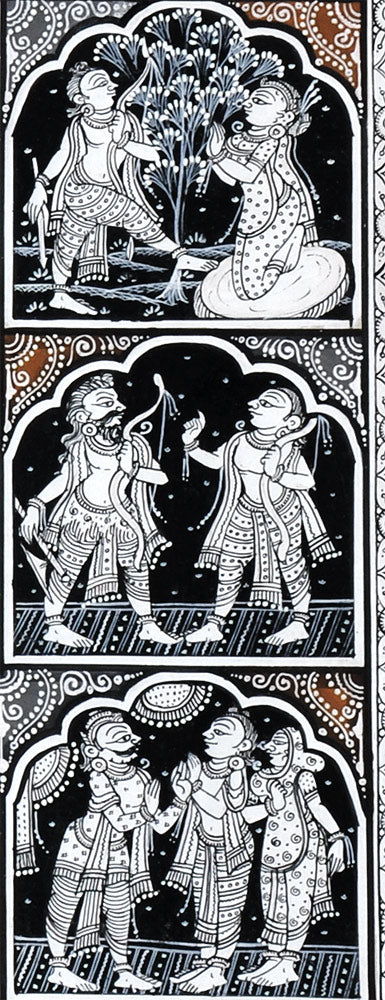 Life of Rama - Large Painting