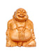 Laughing Buddha - Wooden Sculpture