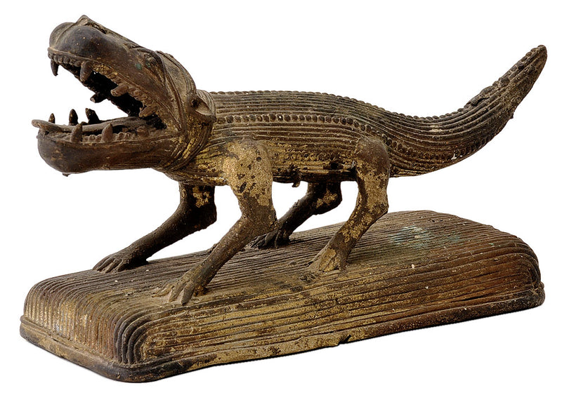 Crocodile Sculpture - Tribal Dhokra Art