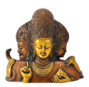 Elephanta Trimurti Sadashiva Bust Statue