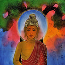 Sakyamuni Gautam Buddha - Batik Painting