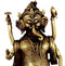 Ganesha Seated on Rat - Tribal Statuette
