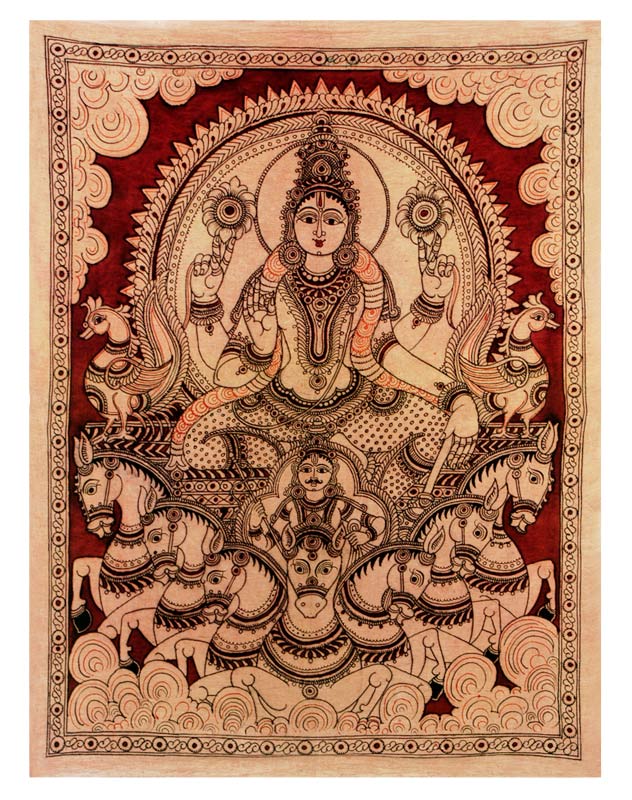 Surya Bhagwan- Sun God Painting