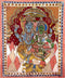 Lord Uma Maheshwara - Kalamkari Painting