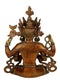Four Armed Avalokiteshvara Brass Statue