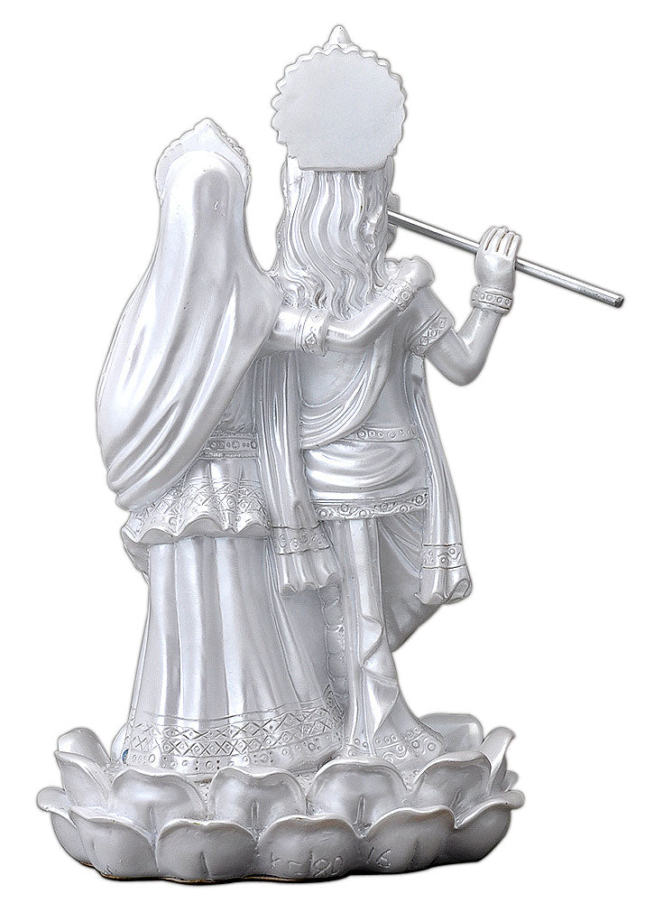 God Krishna with Radha Rani - Resin Figure
