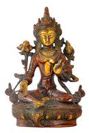 Devi Tara Brass Statue