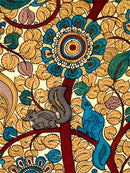 Kalamkari Tree of Life Painting on Cotton