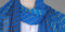 Blue Leheria Stole
