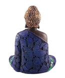 Meditating  Buddha - Painted Fiberglass Statue
