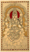 Goddess Lakshmi Mata - Cotton Kalamkari Painting