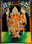 Benevolent God Ganesha - Batik Painting