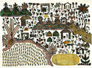 Harvest Season in Warli