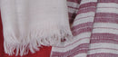 Cream & Maroon Stoles