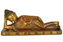 Brass Sculpture 'Buddha's Parinirvana'