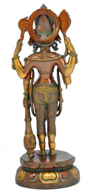 Standing Lord Vishnu Holding Club 22"