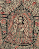 Bride On Doli - Madhubani Wall Painting