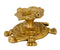 Brass Puja Diya on Tortoise