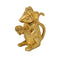 'Mouse' Vehicle of Lord Ganesha Holding Sweet Modak 3" Height