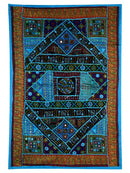 Garden at Night - Kutchi Tribal Tapestry