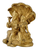 Lakshmi Narayan Seated on Sheshnaag
