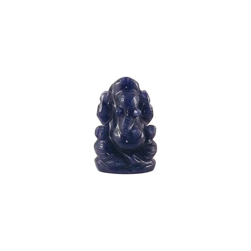 First Among All The Deities - Blue Sodolite Stone 1.15"