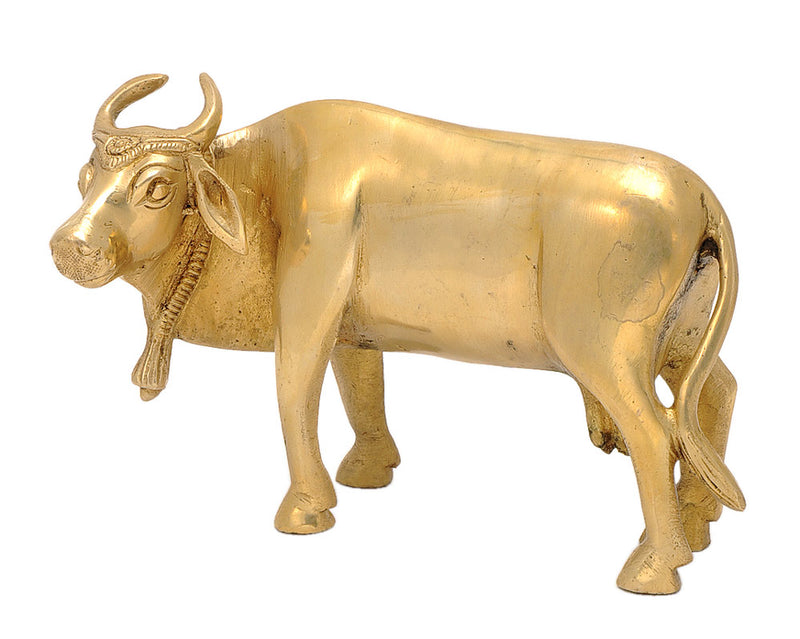 Cow Brass Statue
