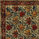 Warm Medley Transitional Floral Wool Area Rug