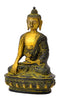 Medicine Buddha Brass Figure with Antique Finish