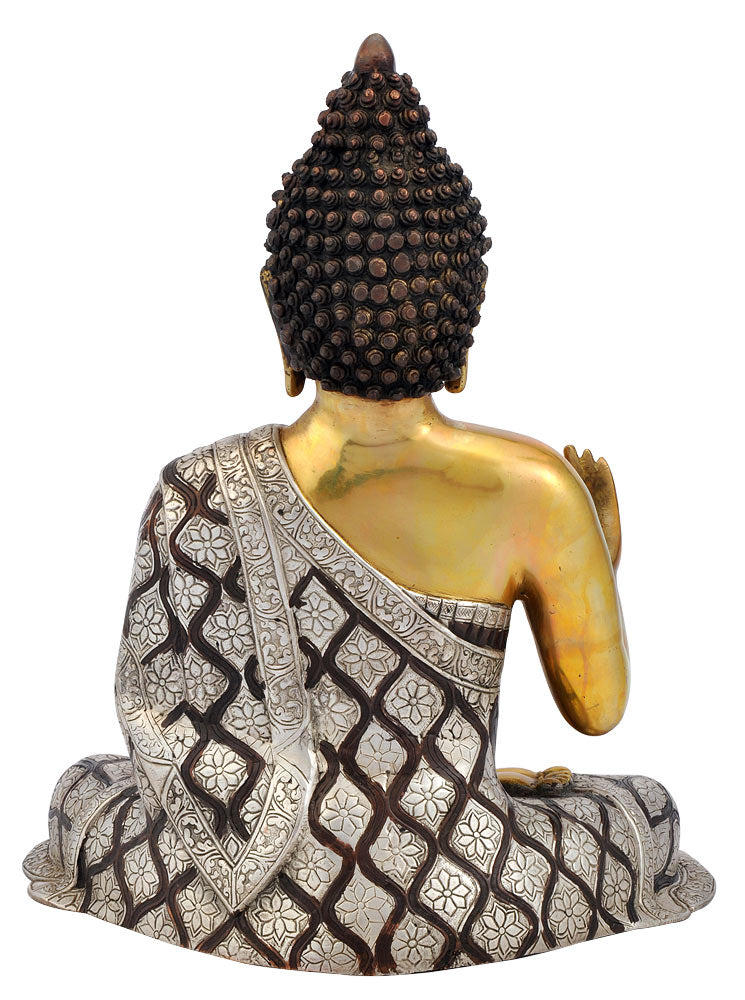 Ornate Medicine Buddha Statue