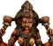 Goddess Lakshmi - Painted Wood Statuette