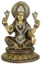 Blessing Goddess Lakshmi - Brass Statue