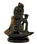 Black Finish Bala Krishna Playing Flute