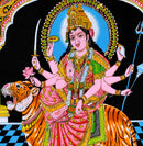 Maa Durga Sherawali Cotton Painting