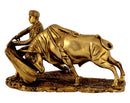The Bull Fighter - Brass Statuette