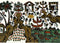 Dance of Warli People - Warli Painting