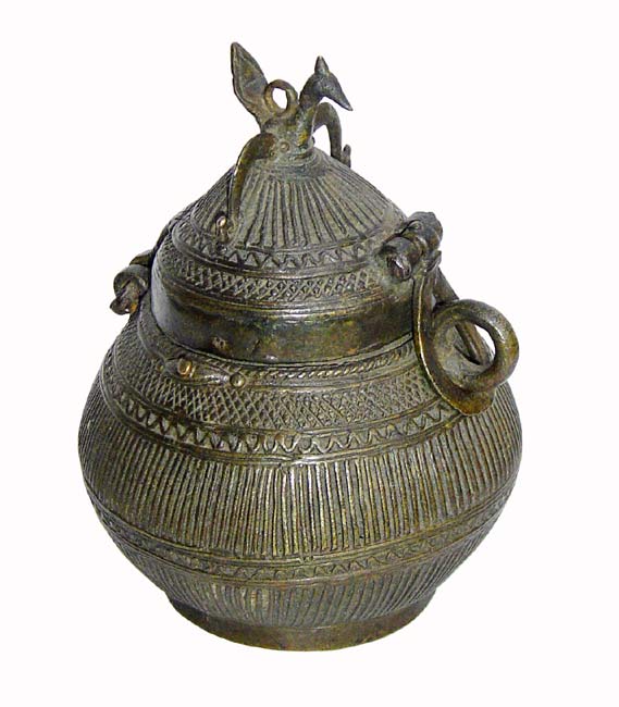 Decorative Brass Container
