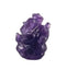 Royal Ganesha - Amethyst Stone Figurine