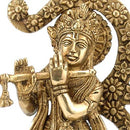 Yogeshwar Shri Krishna - Brass Statue