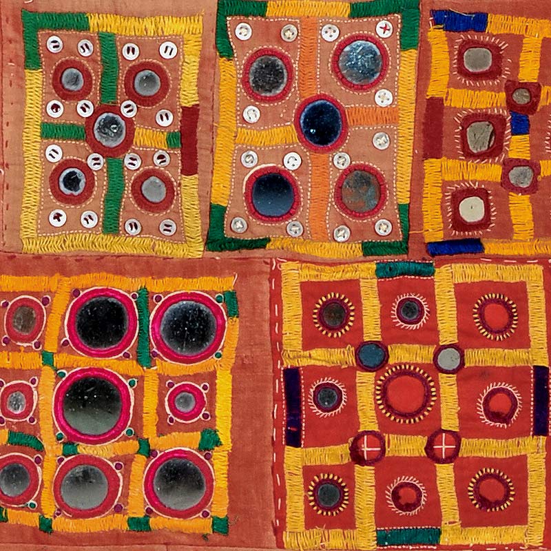 Folk Decorative Cloth 'The Lambadi Village'