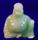 Laughing Buddha - Aventurine Statuette 3.25"