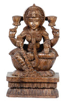 Goddess of Prosperity - Wood Sculpture