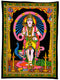 Standing Lord Murugan Swami  - Sequin Decorated Wall Tapestry